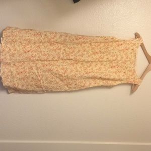 Ann Taylor loft lined summer dress sleeveless